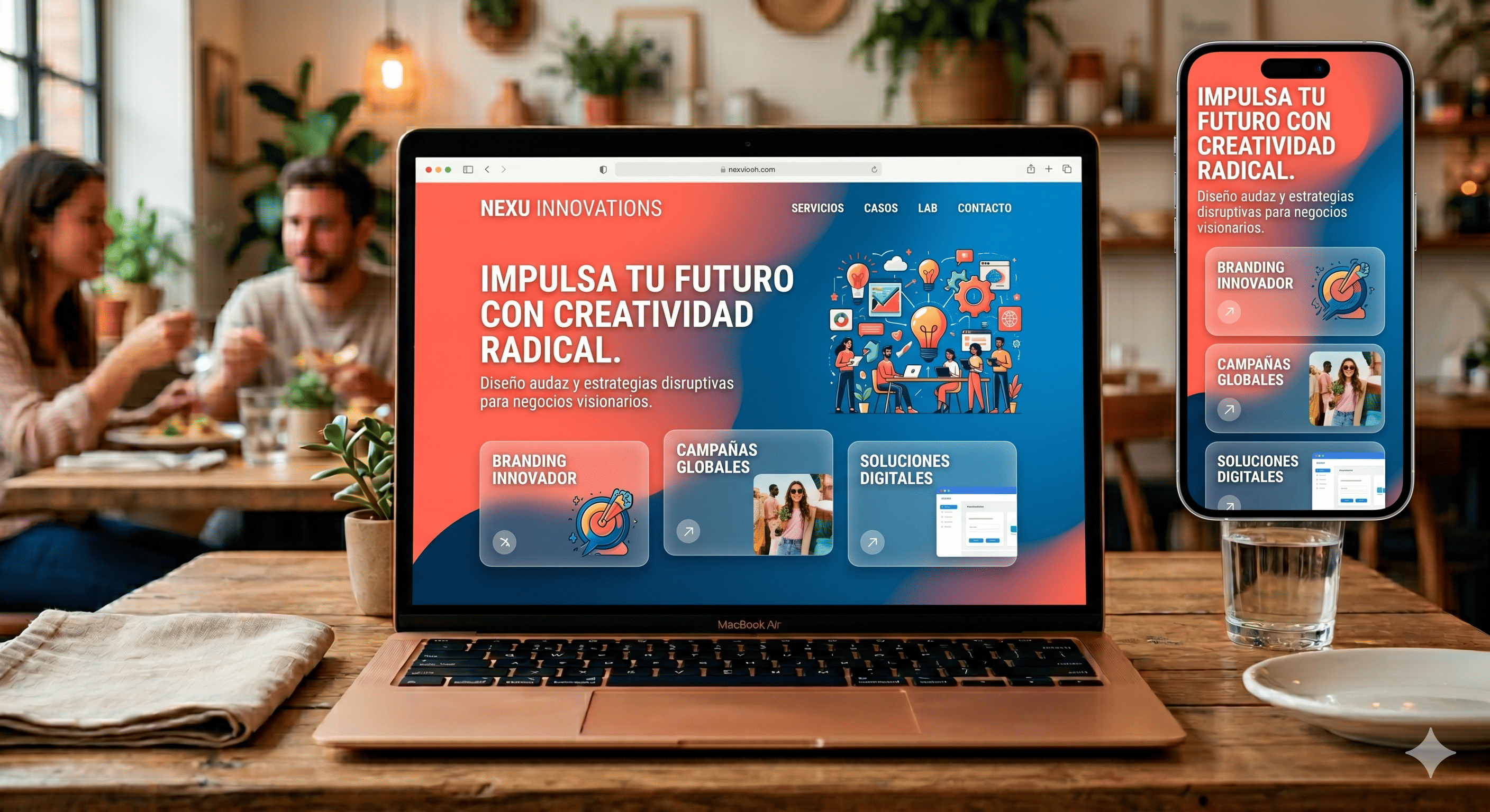 Ejemplo web Creativo