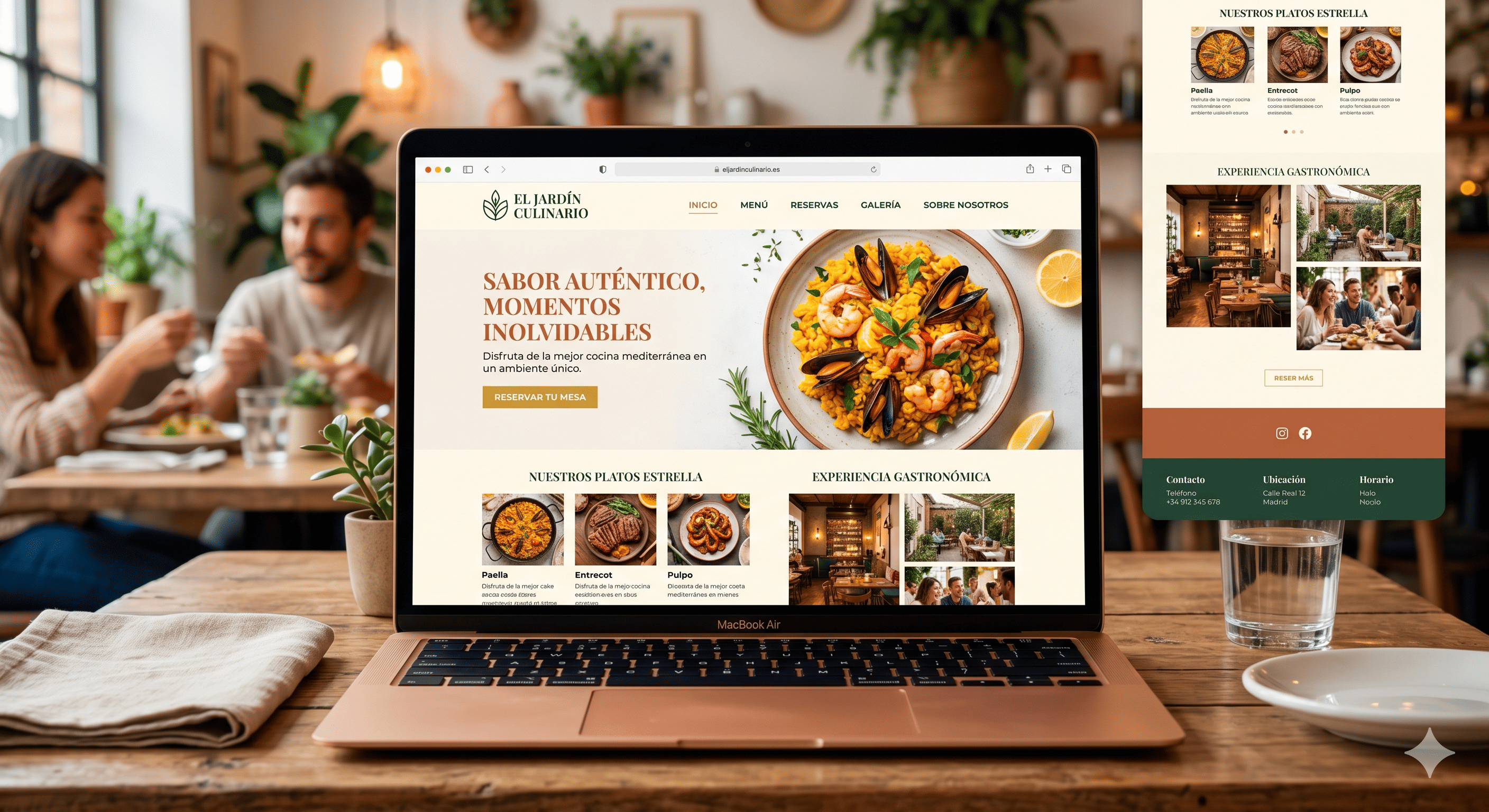 Ejemplo web Experiencia